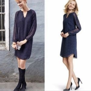 Cabi style #3012 Harlequin shift dress